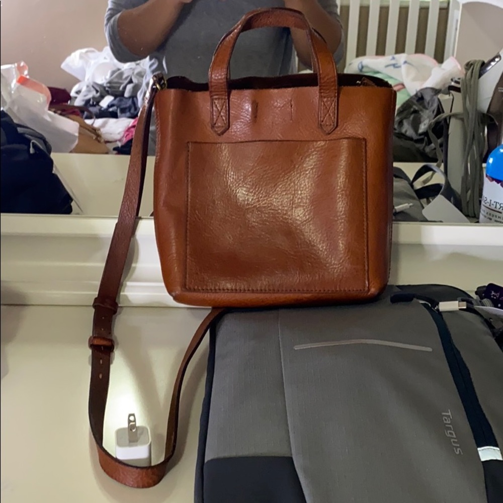 Madewell small transporter tote